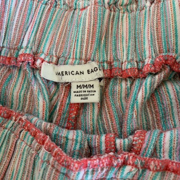 AE multi-colour paper bag shorts - Picture 2 of 4